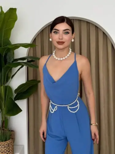 Darcy ochiq yelkali kombinezon - 1