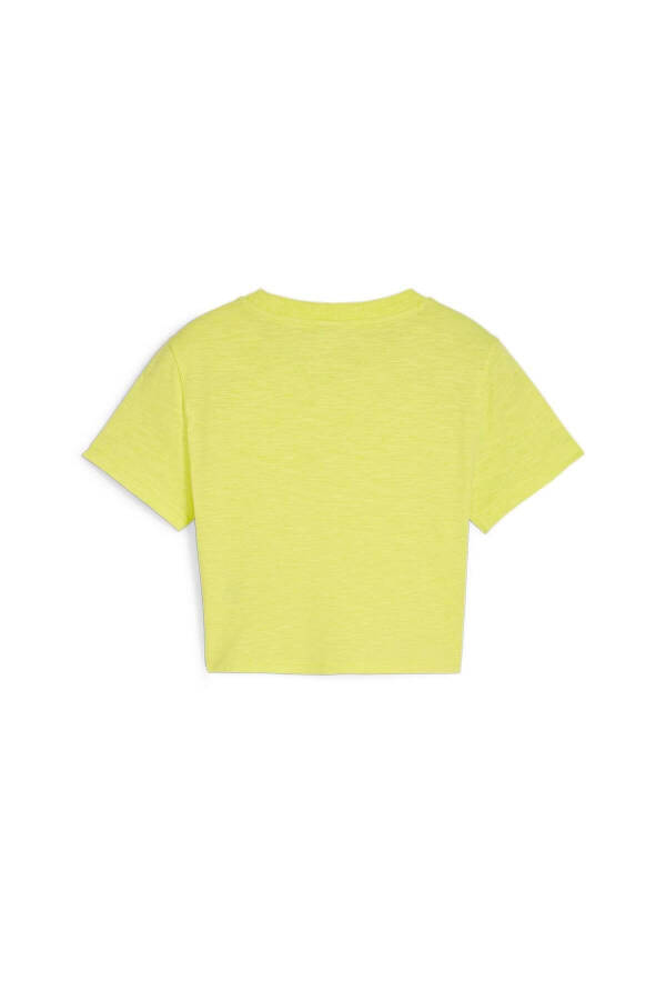 Dare To Baby Tee Kadın T-shirt - Lime Sheen - 4