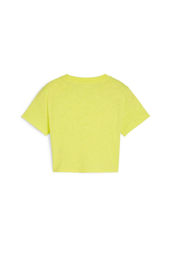 Dare To Baby Tee Kadın T-shirt - Lime Sheen - 2