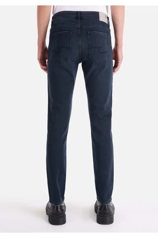 Dark blue men's pants - 2