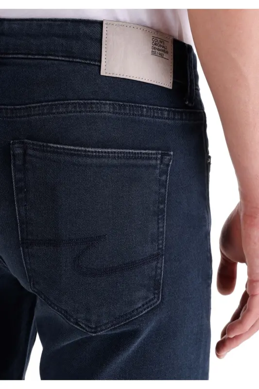 Dark blue men's pants - 6