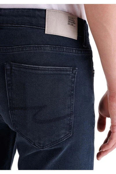 Dark blue men's pants - 6