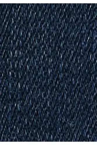 Dark blue skinny fit, low rise, slim leg pants for men. - 7