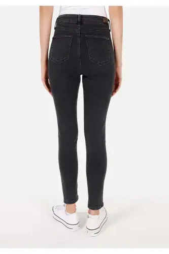 Dark blue women's pants - COLIN’S (1)