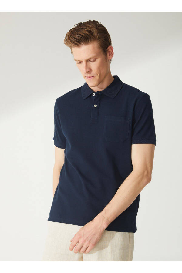 Dark Navy Men's Polo T-shirt 4a9000000002 - 1