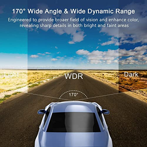 Dash Cam Front with 32G SD Card, BOOGIIO 1080P FHD Car Driving Recorder 3'' IPS Screen 170°Wide Angle Dashboard Camera Aluminum Alloy Case, WDR G-Sensor Parking Monitor Loop Recording Motion Detection - 14