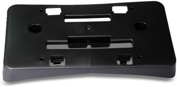 DAT AUTO PARTS Front License Plate Bracket Tag Holder Frame Replacement for 2019 2020 2021 Chevrolet Malibu Black Textured Made of Plastic GM1068208 84524301 - 3