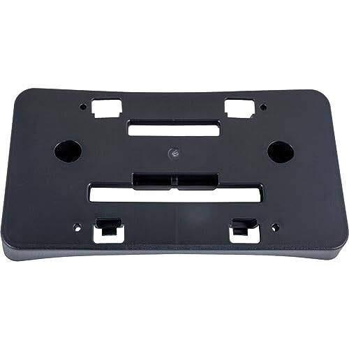 DAT AUTO PARTS Front License Plate Bracket Tag Holder Frame Replacement for 2019 2020 2021 Chevrolet Malibu Black Textured Made of Plastic GM1068208 84524301 - 5