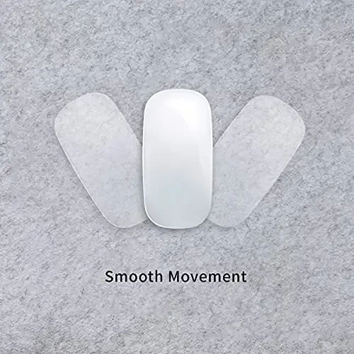 DawnTrees Felt Desk Pad,Keyboard Mat (35.8x11.8Inches),Large Felt Mouse Pad,Computer Desk Mat XL,Desk Protector for Office (Light Gray) - 6