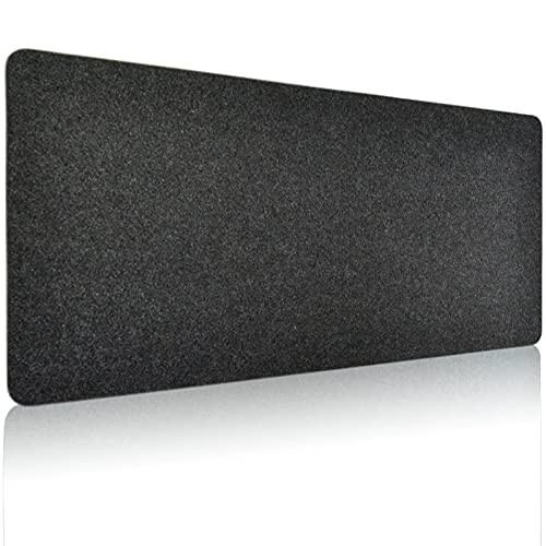 DAWNTREES Large Felt Desk Pad, 40''x16'' Full Desk Mouse Pad, Desk Mat for Keyboard,Computer Mat for Desk,100X40cm Felt Desk Mat for Desk Pad Protector - 1