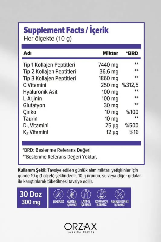 Day 2 Day Kollagen Barcha Tanaga Mo'ljallangan Kukun 300 gr - 2