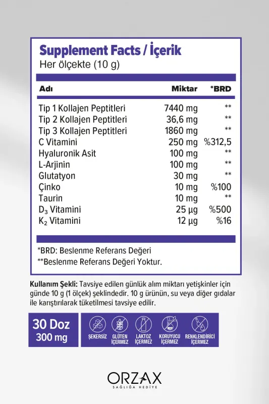 Day 2 Day Kollagen Barcha Tanaga Mo'ljallangan Kukun 300 gr - 2