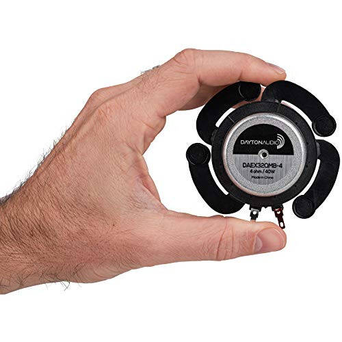 Dayton Audio DAEX32QMB-4 Quad Feet Mega Bass 32mm Exciter 40W 4 Ohm - 12