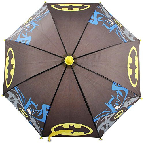 DC Comics Kids Umbrella, Batman Toddler and Little Boy Rain Wear for Ages 3-6 - 21