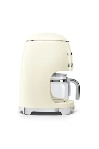 Dcf02creu Filter Coffee Machine, 50's Style, Cream - 3