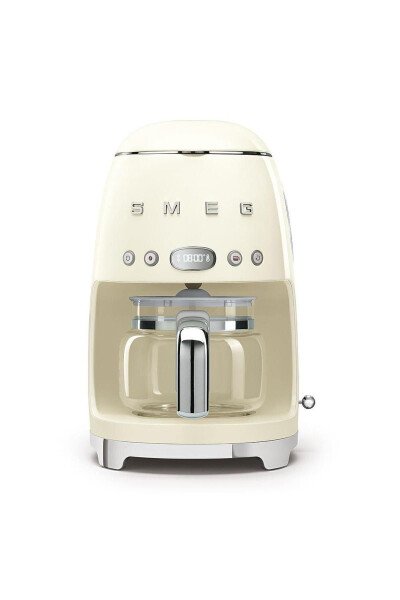 Dcf02creu Filter Coffee Machine, 50's Style, Cream - 9