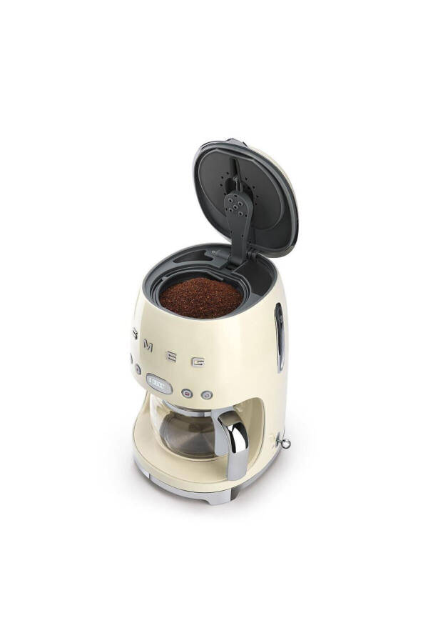 Dcf02creu Filter Coffee Machine, 50's Style, Cream - 14