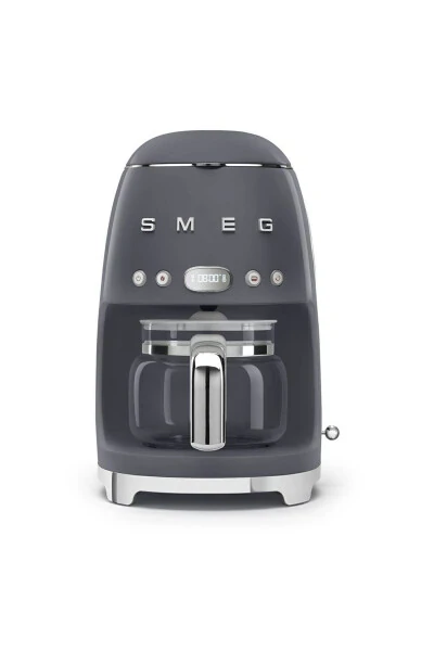 Dcf02greu Kukunli Kulrang Filtrli Qahva Mashinasi - SMEG