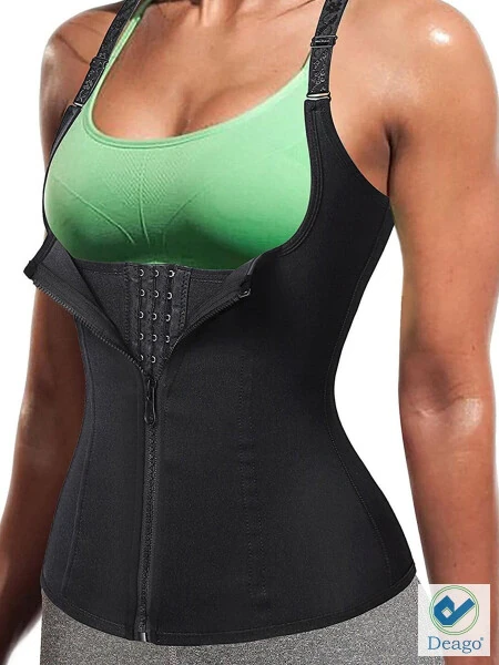 Deago Women Body Shaper Slimming Waist Trainer Cincher Underbust Corset Shapewear Vest Size XXL- - 6