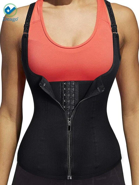 Deago Women Body Shaper Slimming Waist Trainer Cincher Underbust Corset Shapewear Vest Size XXL - 3