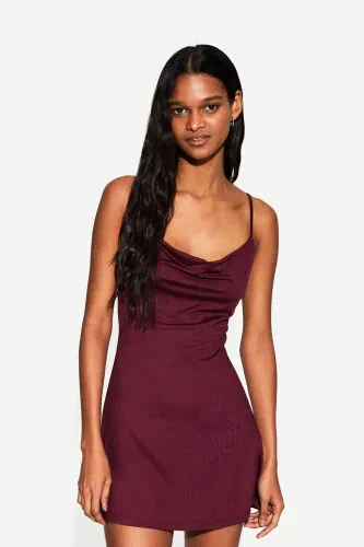 Decollete mini dress - 4