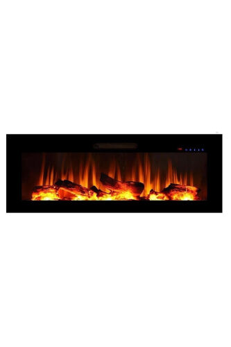 Decorative 8 Color 130 Cm, Flame Sound, Bluetooth, Wifi Electric Fireplace Heater - TEK TES ŞÖMINE