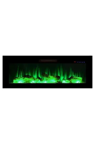 Decorative 8 Color 130 Cm, Flame Sound, Bluetooth, Wifi Electric Fireplace Heater - 5