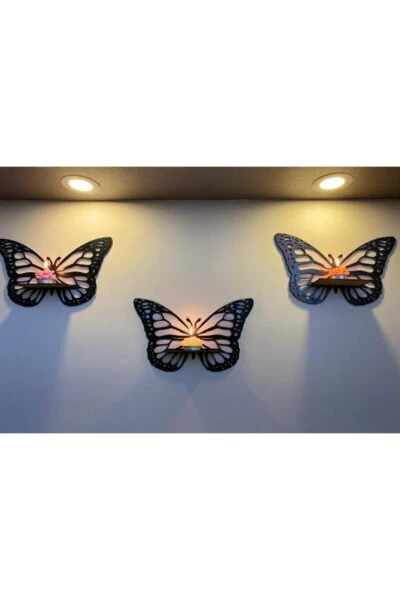 Decorative Butterfly Wall Shelf 3 Piece Set Rs339393 - SOFTCLASS (1)