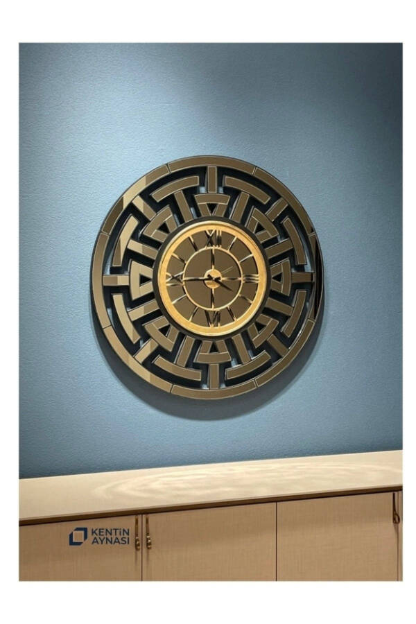 Decorative Clock Wooden And Artistic Handmade Clock - 4