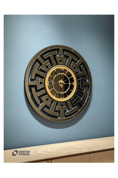 Decorative Clock Wooden And Artistic Handmade Clock - 5