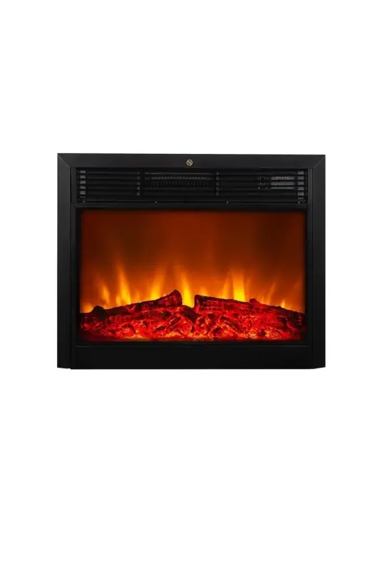 Decorative Electric Fireplace with 8 Colors, Bluetooth, Flame Sound and Wifi - TEK TES ŞÖMINE
