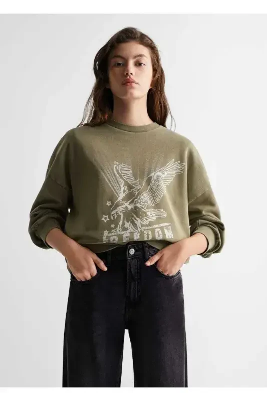 Decorative Ripped Straight Leg Jeans - MANGO TEEN