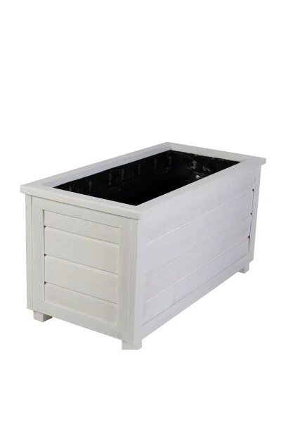 Decorative Wooden Planter - Long - 10