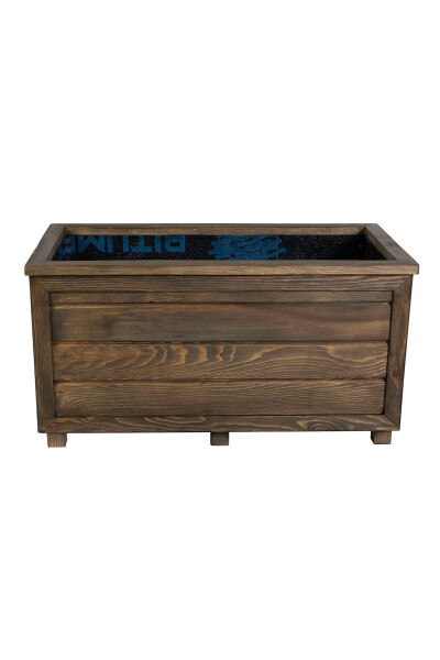 Decorative Wooden Planter - Long - 10