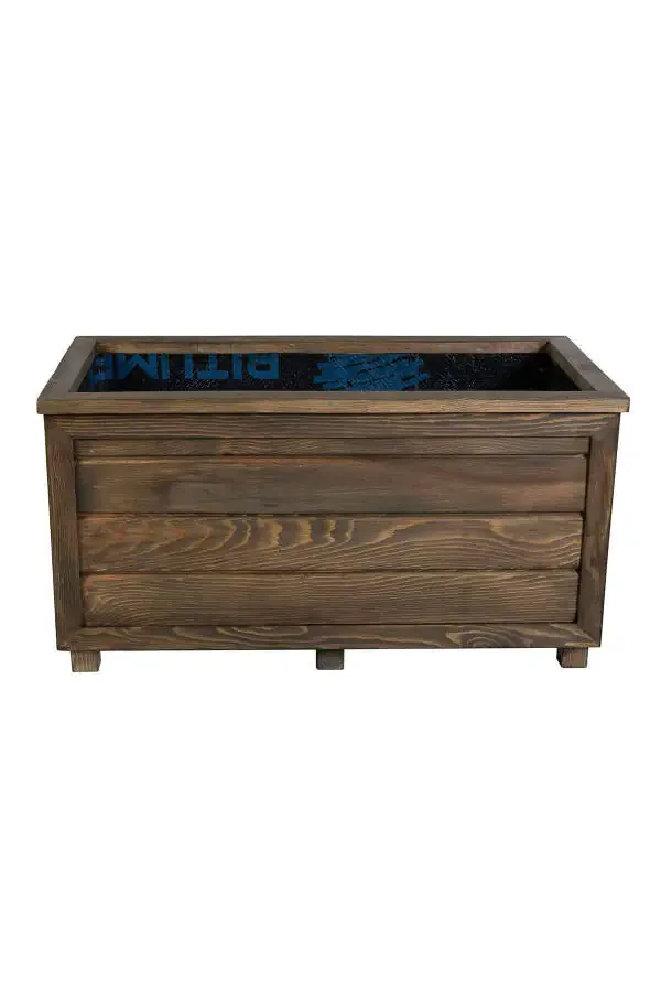 Decorative Wooden Planter - Long - 6