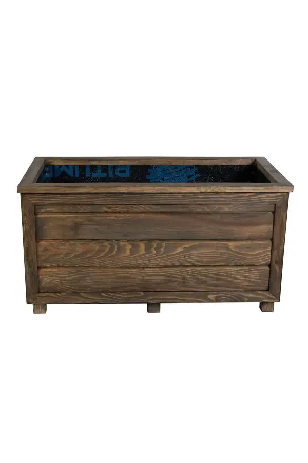 Decorative Wooden Planter - Long - 1
