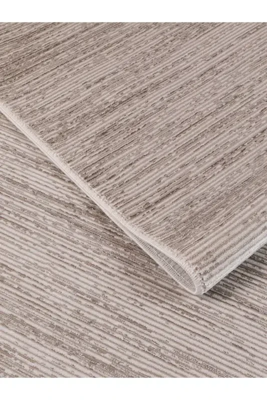 Decorative Woven Non-Slip Lint-Free Living Room Bedroom Kids Room Kitchen Hallway Rug 4014-Beige - 2