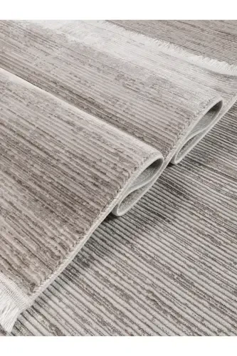 Decorative Woven Non-Slip Lint-Free Living Room Bedroom Kids Room Kitchen Hallway Rug 4014-Beige - 3