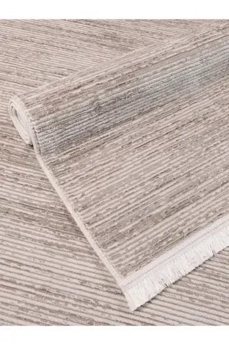 Decorative Woven Non-Slip Lint-Free Living Room Bedroom Kids Room Kitchen Hallway Rug 4014-Beige - 4