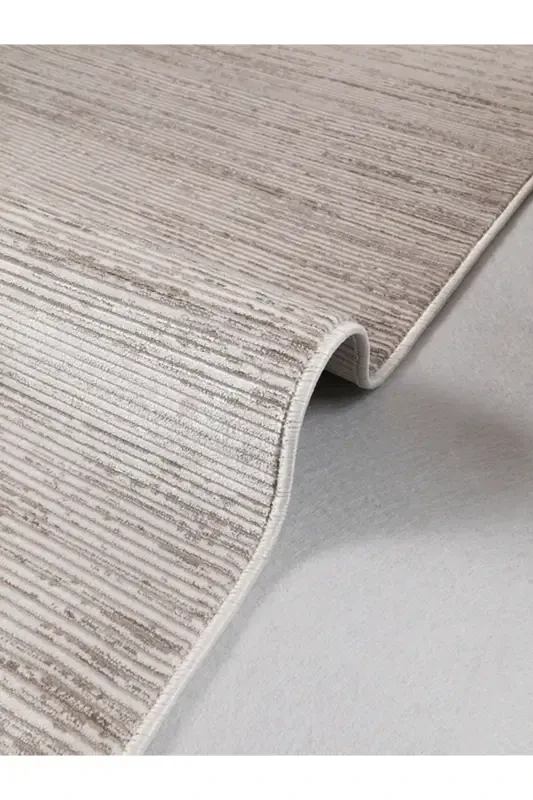 Decorative Woven Non-Slip Lint-Free Living Room Bedroom Kids Room Kitchen Hallway Rug 4014-Beige - 5