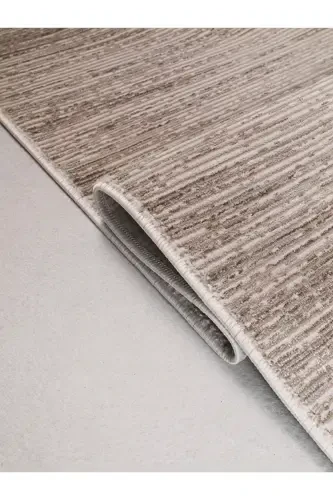 Decorative Woven Non-Slip Lint-Free Living Room Bedroom Kids Room Kitchen Hallway Rug 4014-Beige - 7