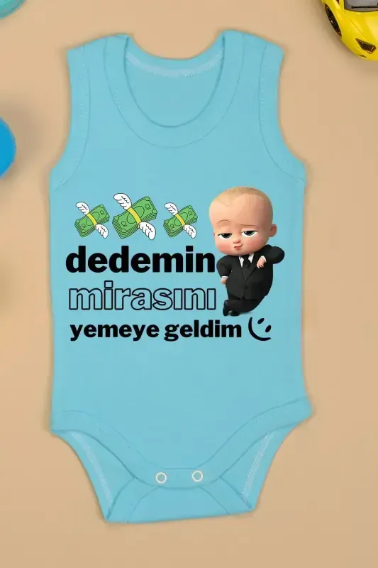 Dedamning merosini yeyishga keldim bosma chiptali body zıbın - KO'K - BEBETOSPIK