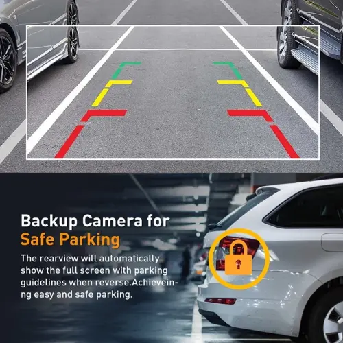 Dedaqian 360° Dash Cam Front And Rear Inside 4 Channels FHD 4 x 1080P Wi-Fi GPS Car Camera, Free 64GB SD Card, Night Vision - 6