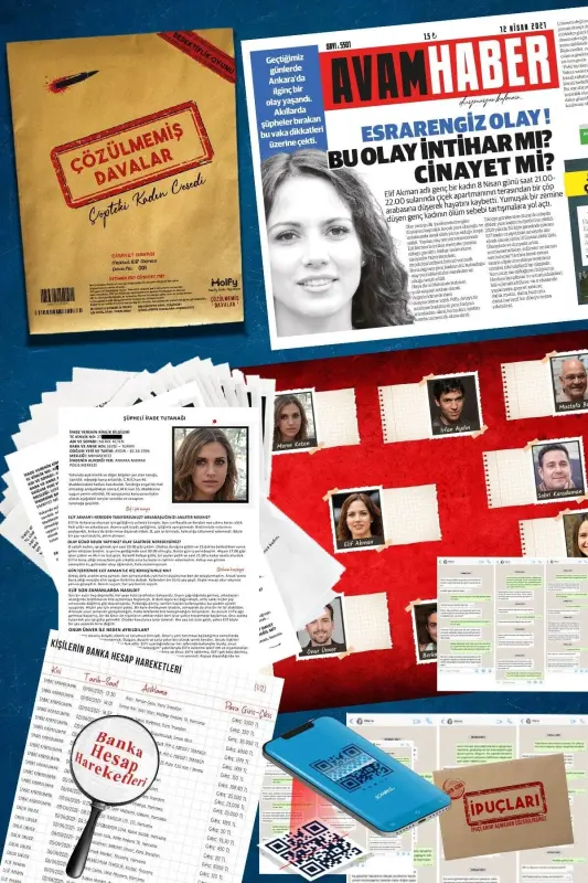 Muhteşem Dörtlü Katil Kim Dedektiflik Oyunu Dava Çözme Oyunu Cinayet Oyunu Dedektif Oyunu Kutu Oyun - 11