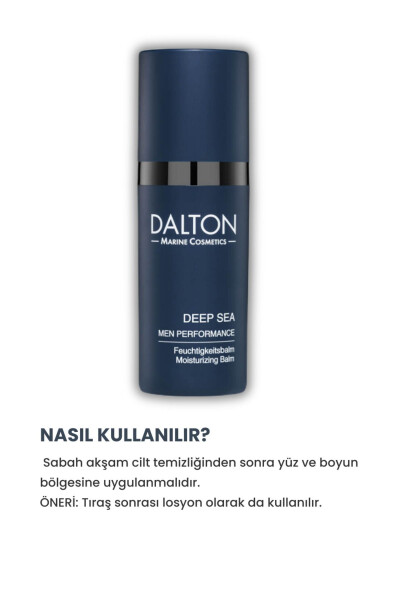 Deep Sea Cream for Long-Lasting Hydration and Strengthening the Skin Barrier for Dry Men's Skin - 4