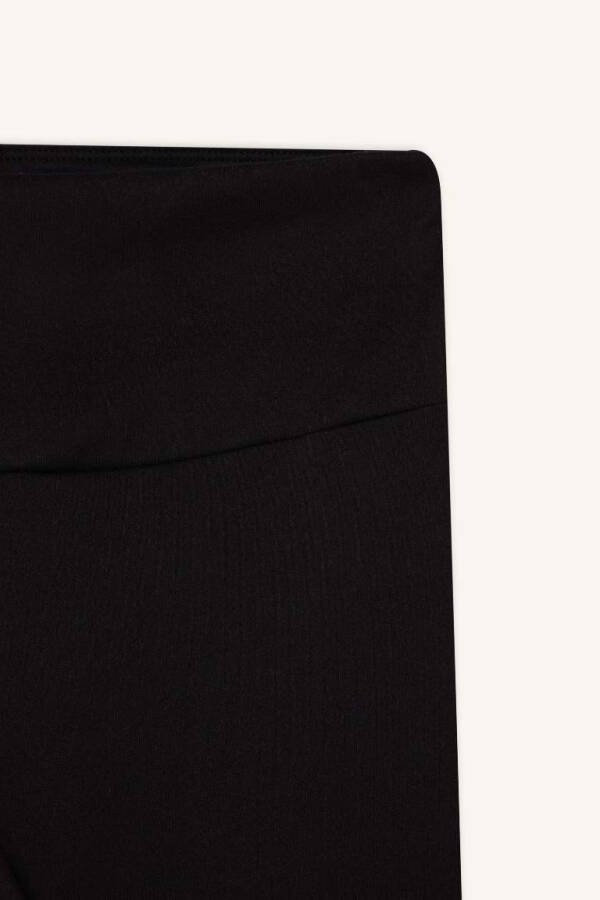 DeFactoFit High-Waisted Sport Leggings Black - 2