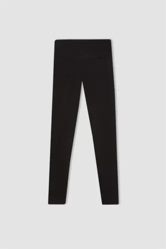 DeFactoFit High-Waisted Sport Leggings Black - 9
