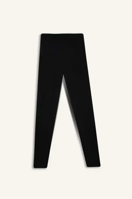 DeFactoFit High-Waisted Sports Leggings Black - 8