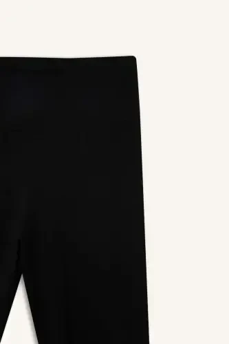 DeFactoFit High-Waisted Sports Leggings Black - 9