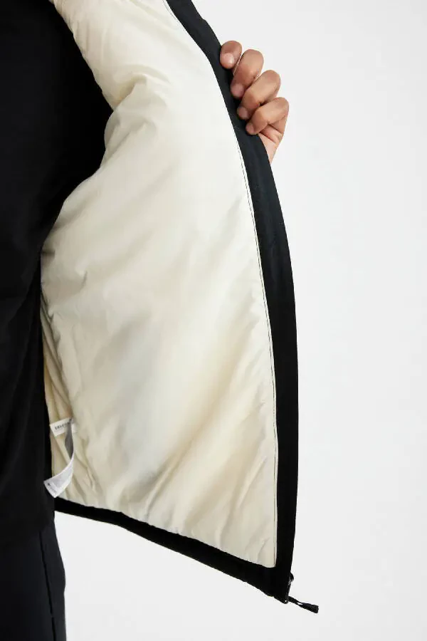 DeFactoFit Regular Fit Welsoft Peluş Jileti - 5